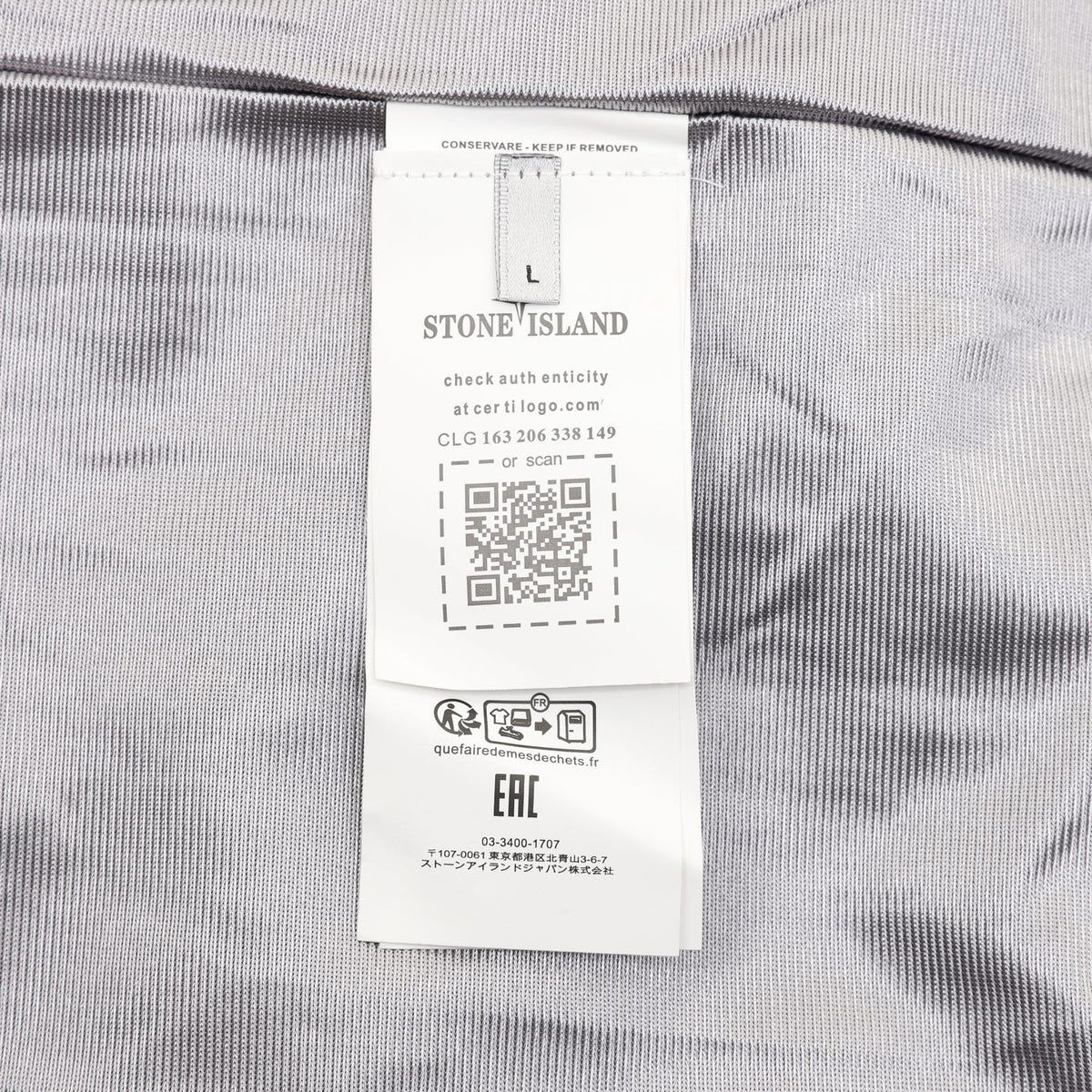 500-TC Wrinkled Corduroy Hooded Jacket Pearl Grey