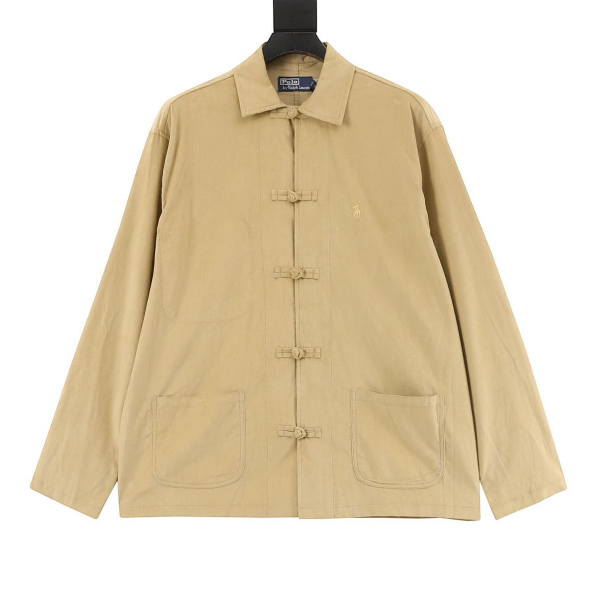 Lunar New Year Corduroy Camp Jacket Vintage Khaki