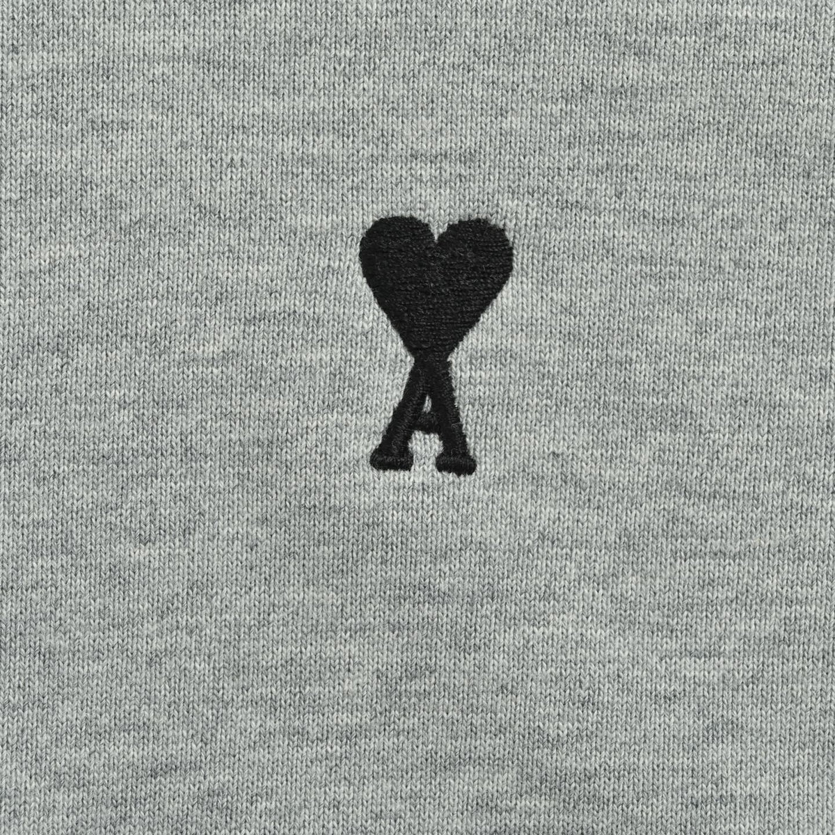 Ami de Coeur Zip-Up Hoodie Heather Ash Grey