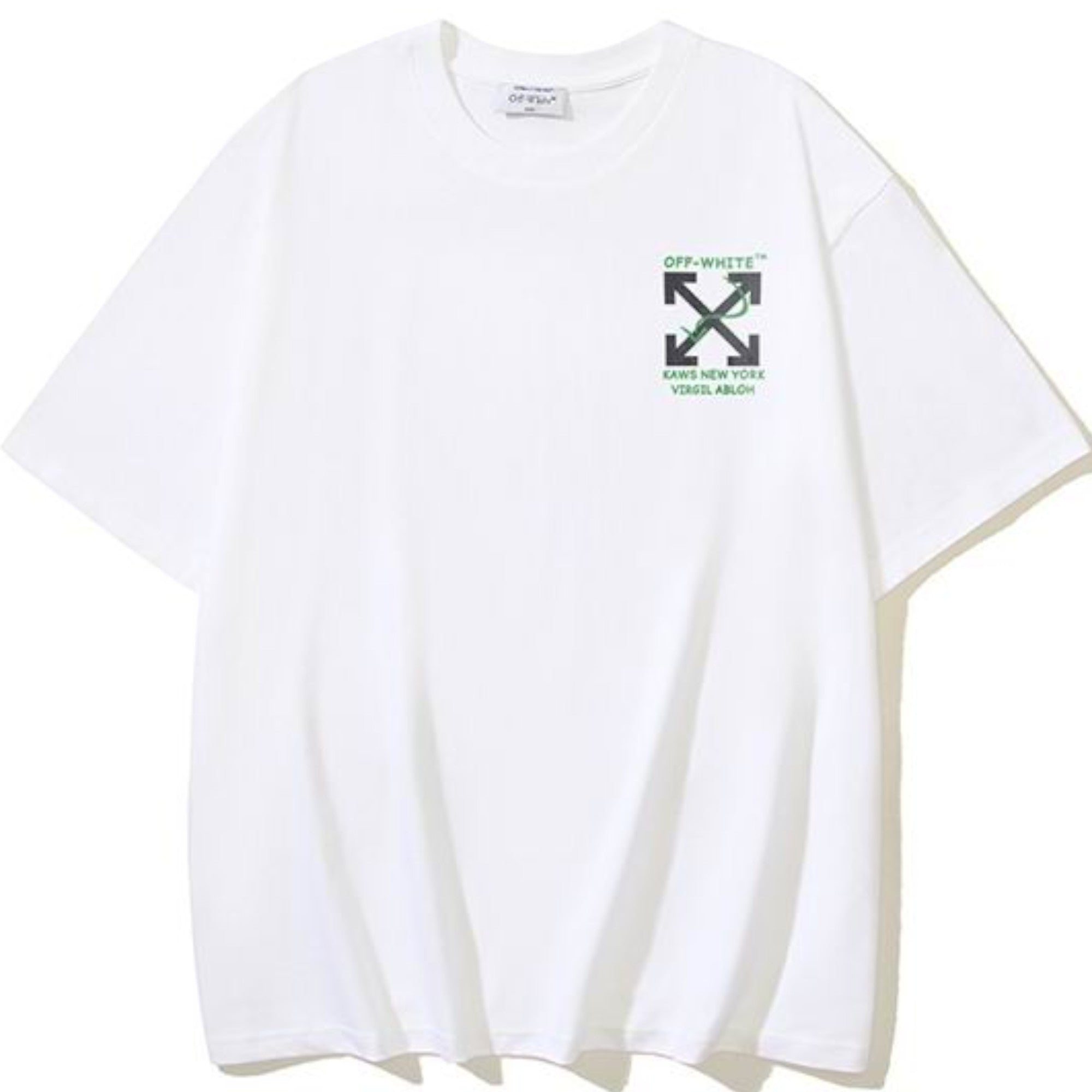 Off-White x KAWS New York Virgil Abloh T-Shirt White