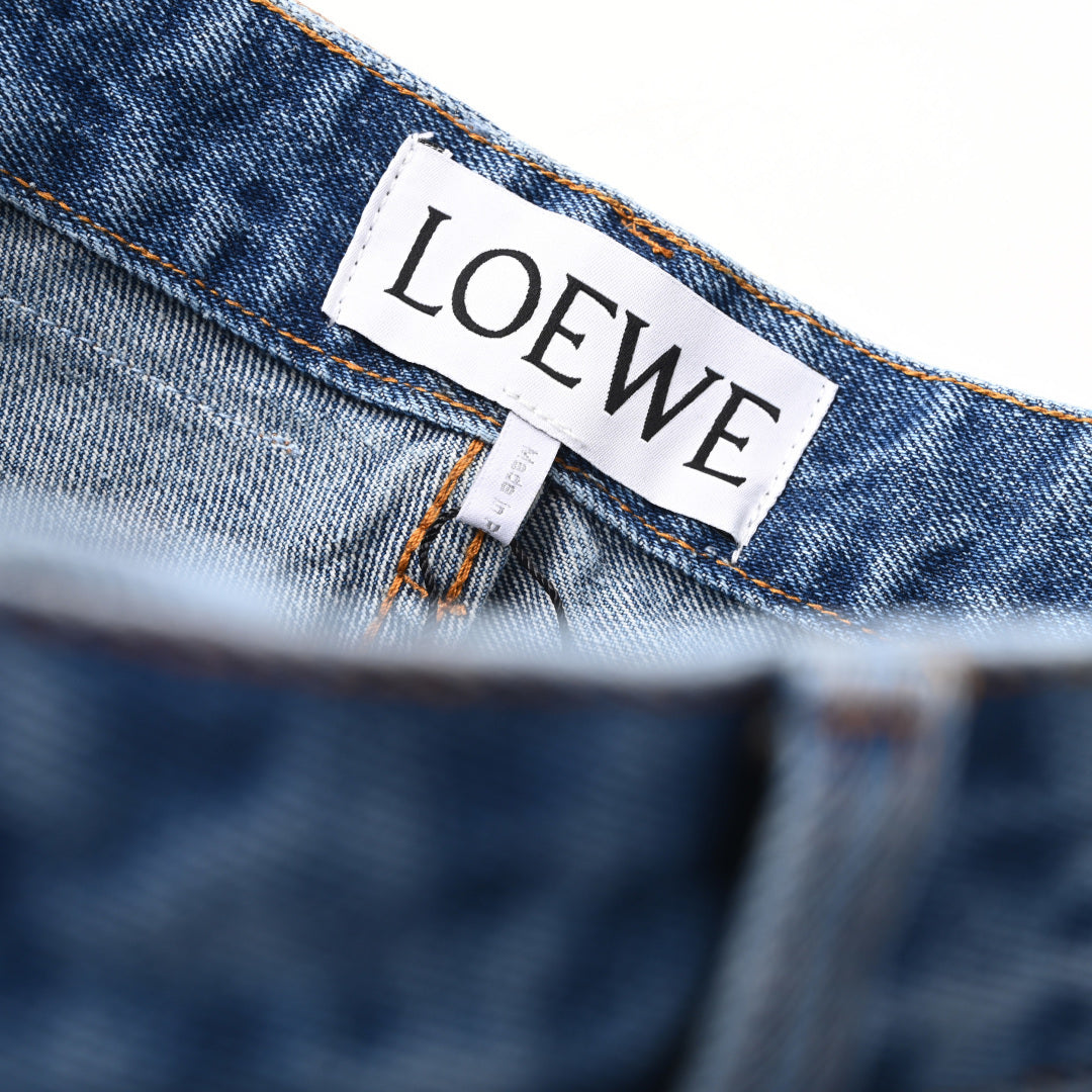 Anagram Baggy Mid-Blue Denim