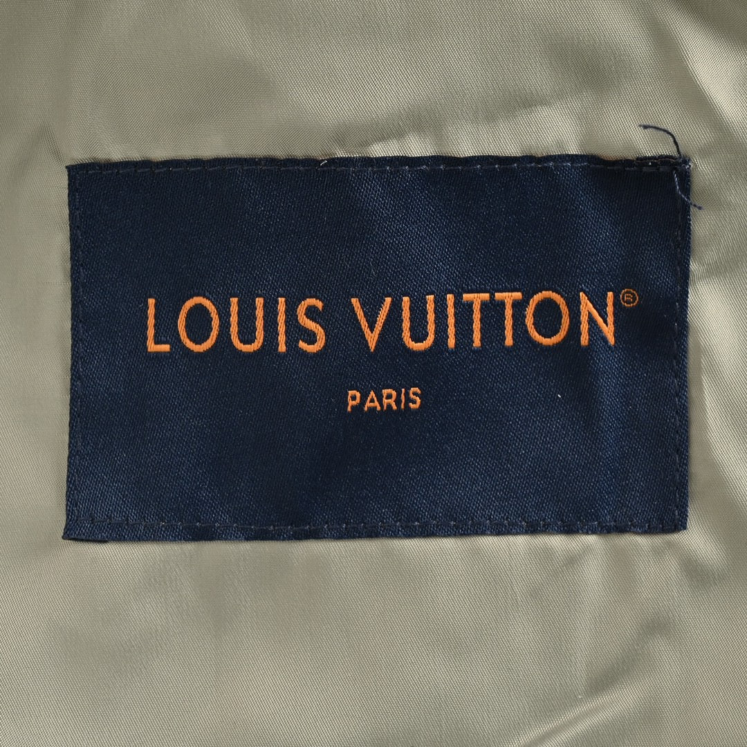 Varsity Leather Blouson Aqua FW23
