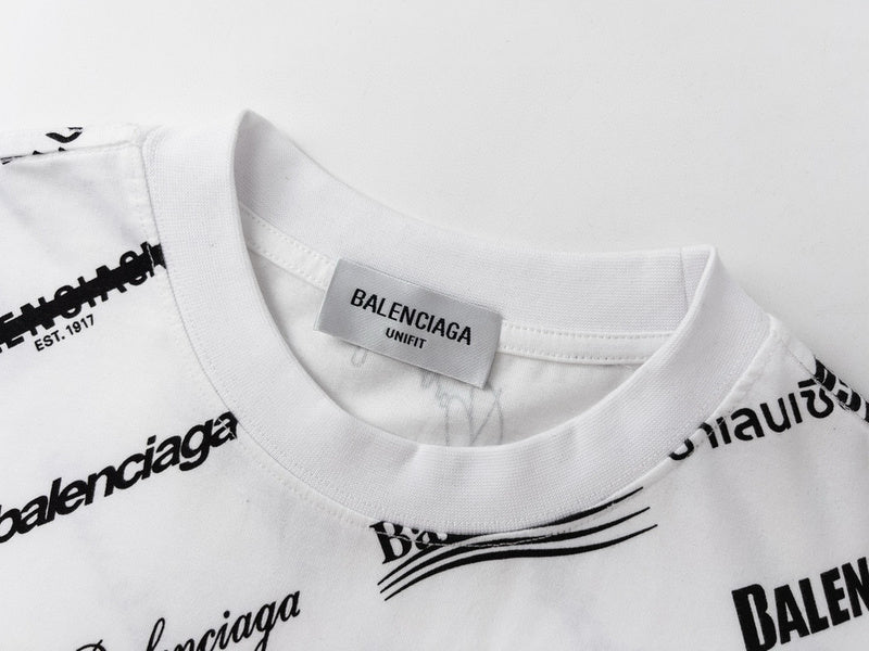 All-Over Monogram T-Shirt White