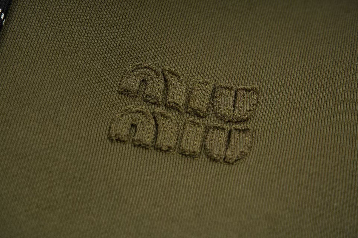 Garment-Dyed Logo Green