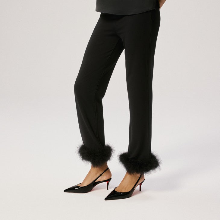 Miss Z Sling Back 60 mm Black