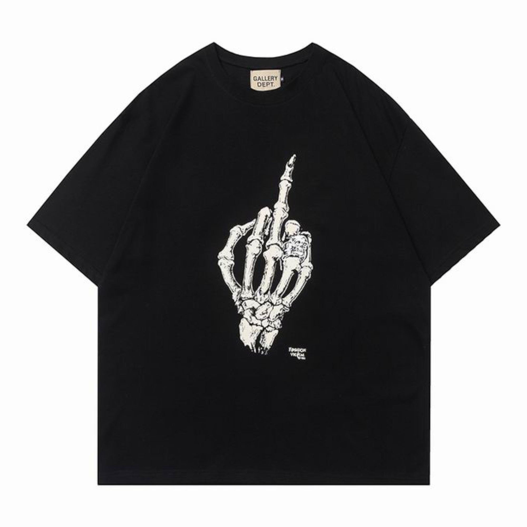 Skeleton Middle Finger Graphic