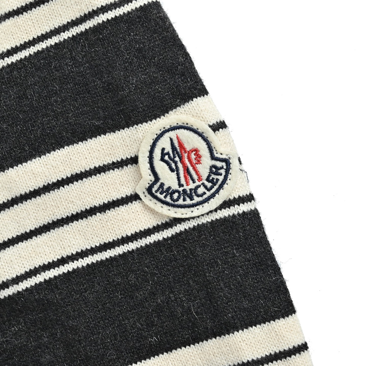 Striped Chest-Pocket Black