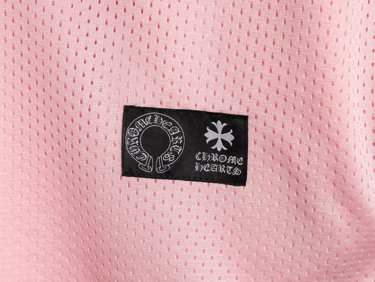 Love You Mesh Warm Up Jersey Pink