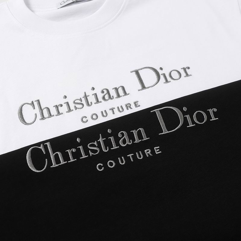 Couture Embroidered T-Shirt Black
