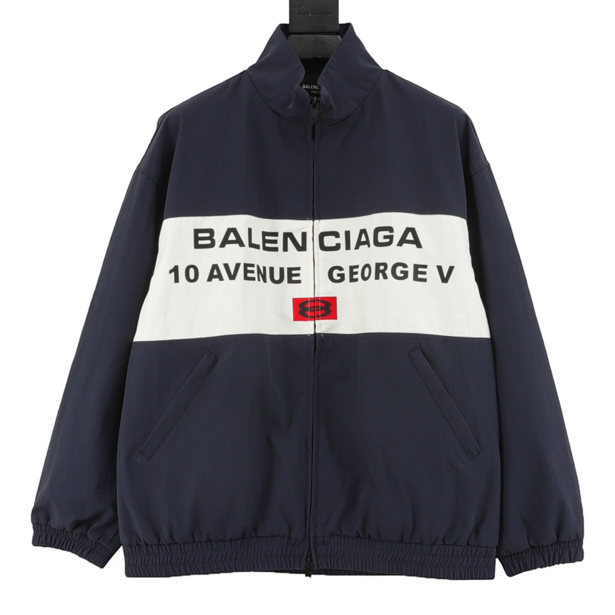10 Avenue George V Colorblock Track Jacket Navy Blue