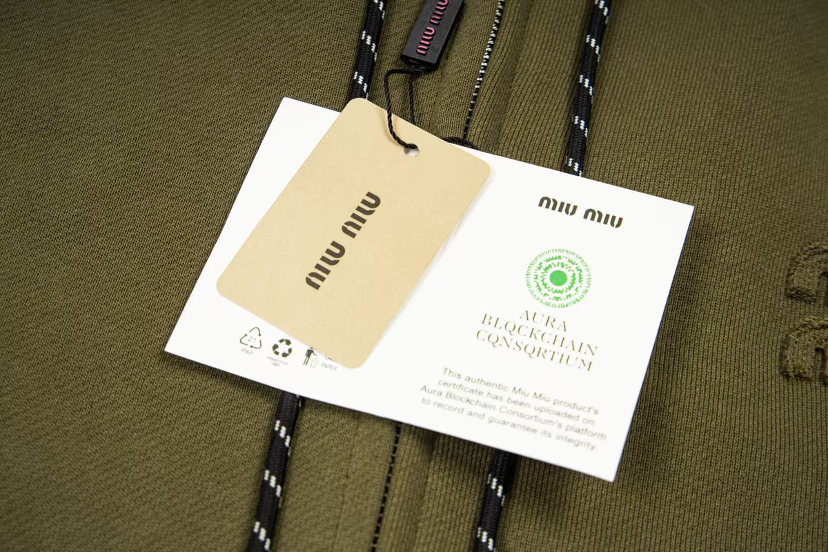 Garment-Dyed Logo Green
