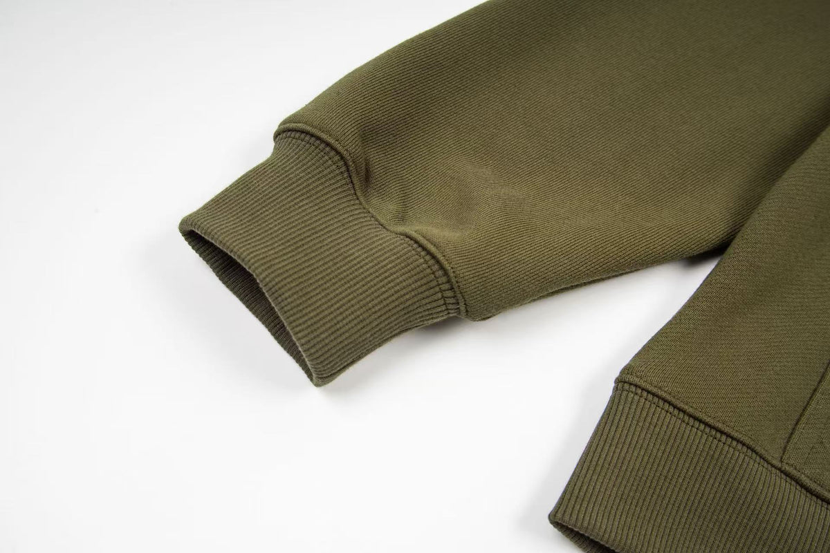 Garment-Dyed Logo Green