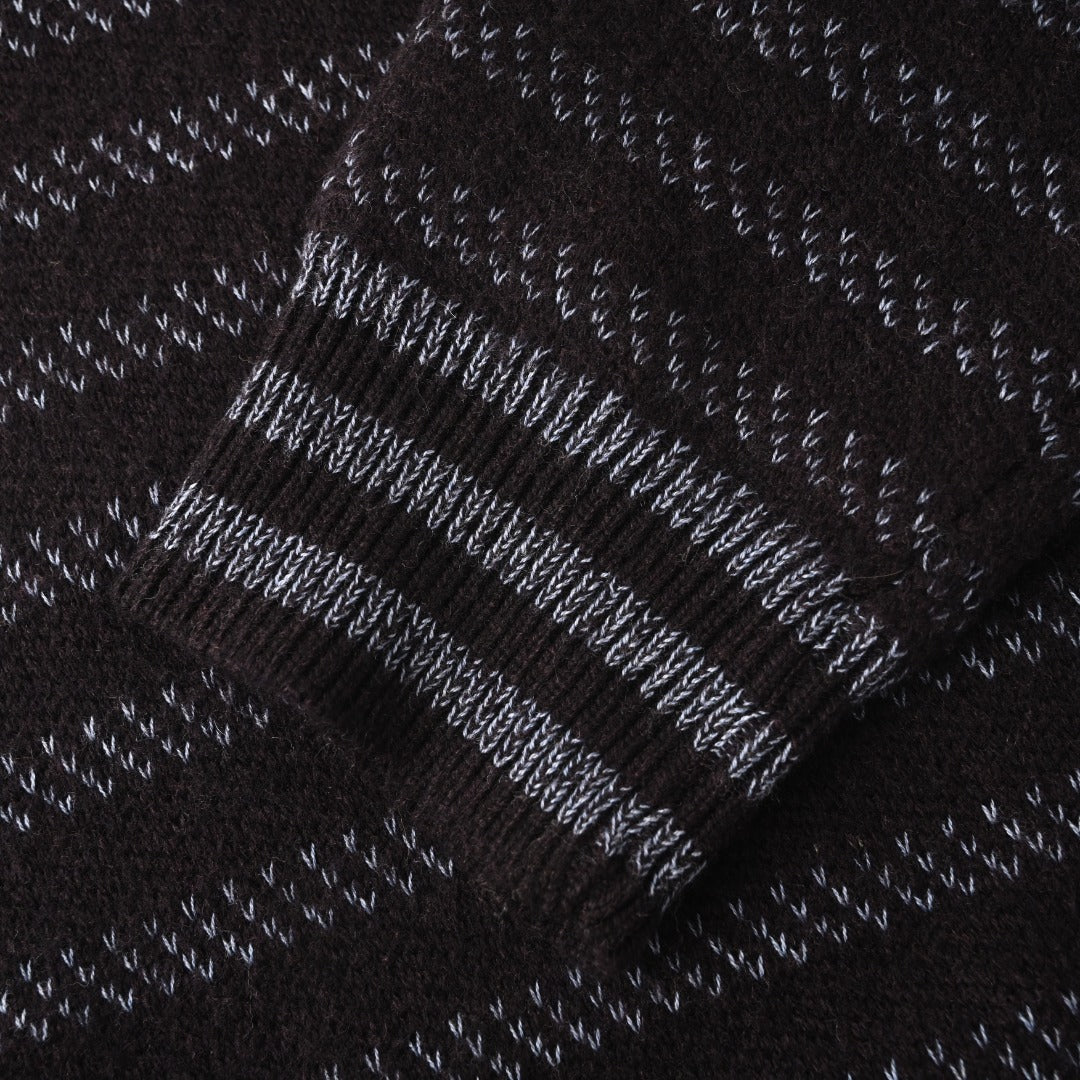 Anagram Striped Dark Navy Blue