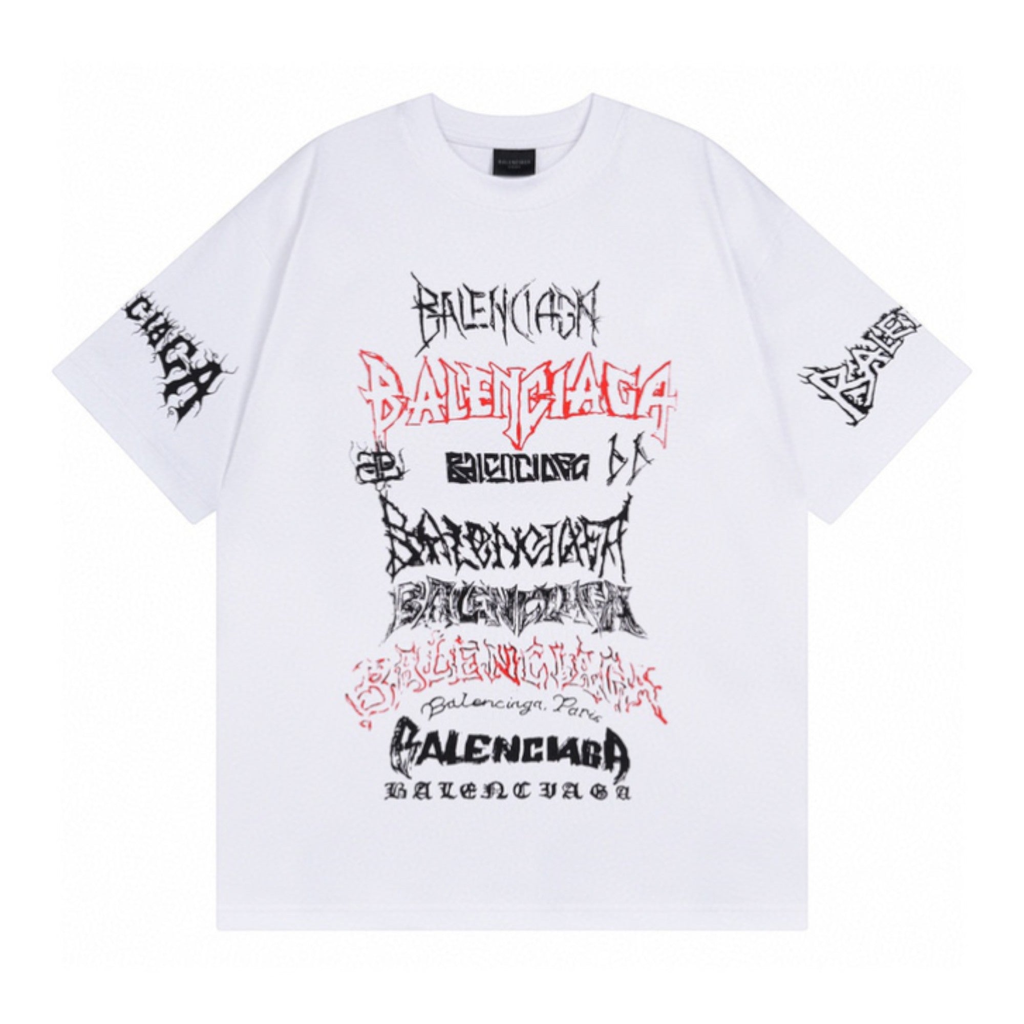 DIY Metal Logo T-Shirt White