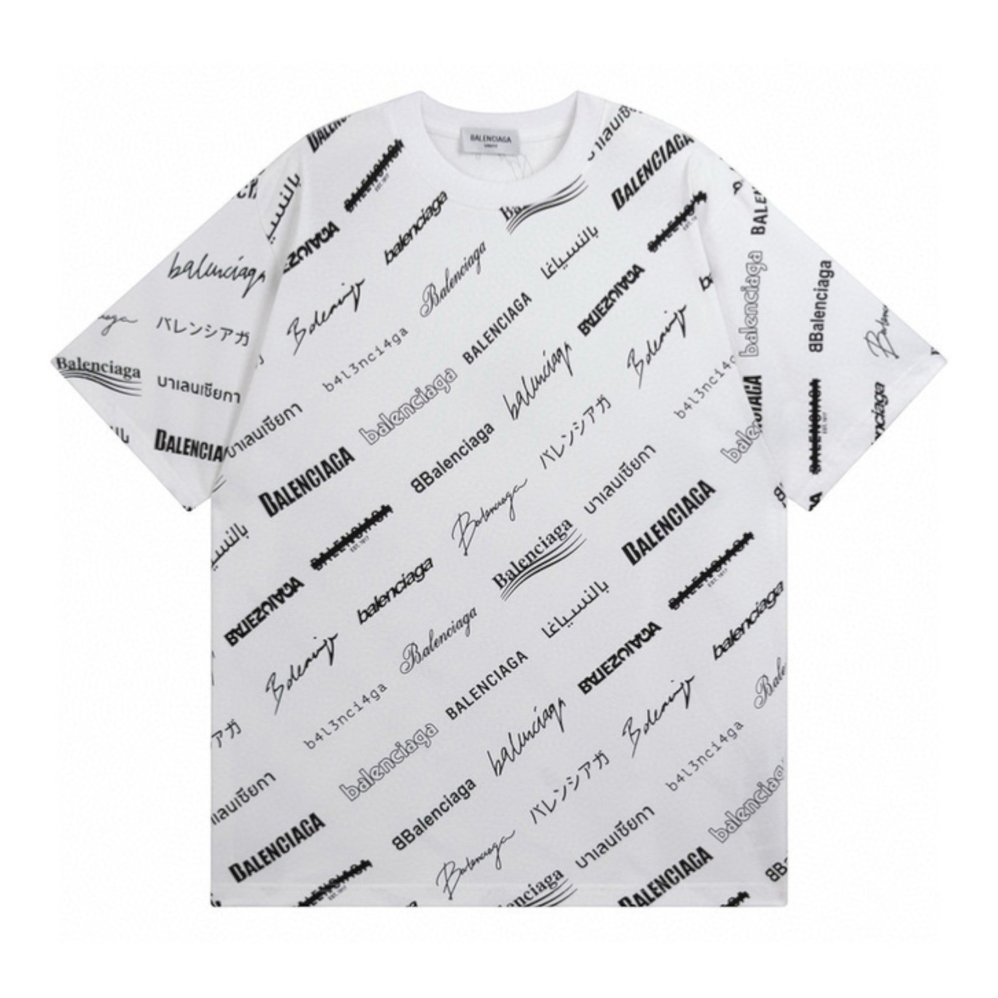 All-Over Monogram T-Shirt White