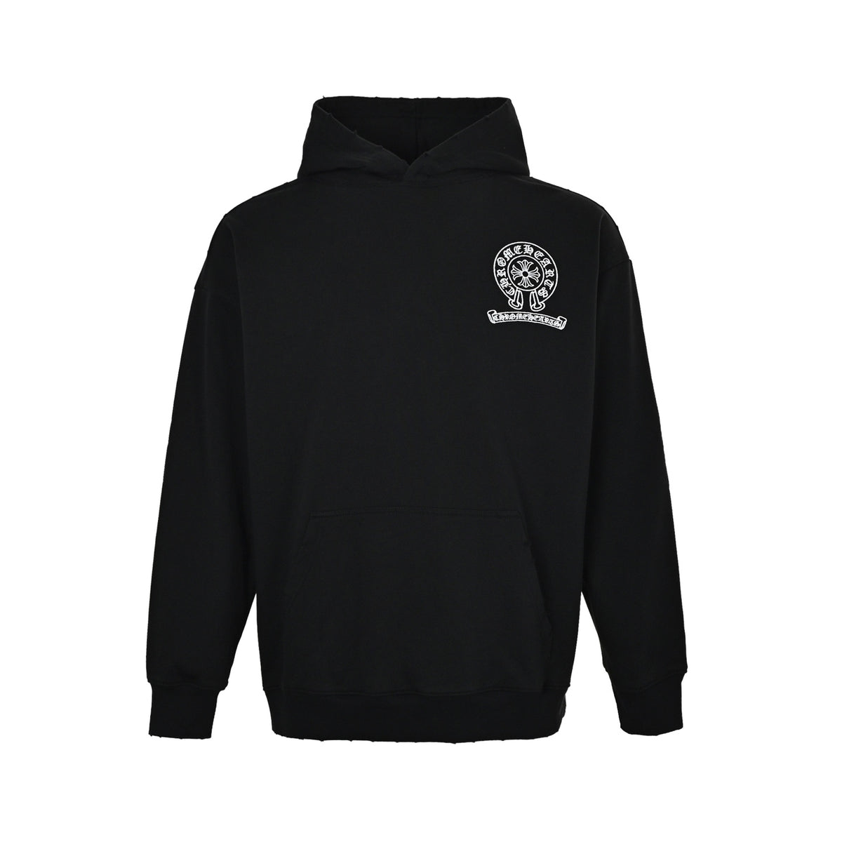 Horseshoe Logo Hoodie Black