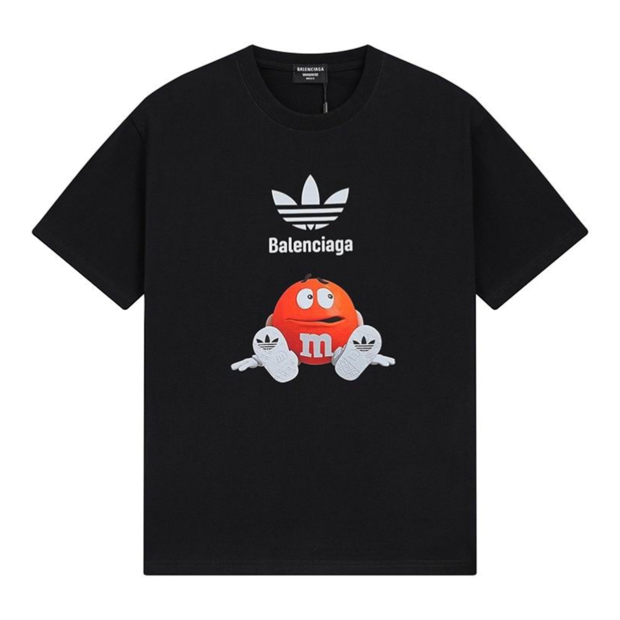 Adidas x Balenciaga M&Ms Oversized T-Shirt Black