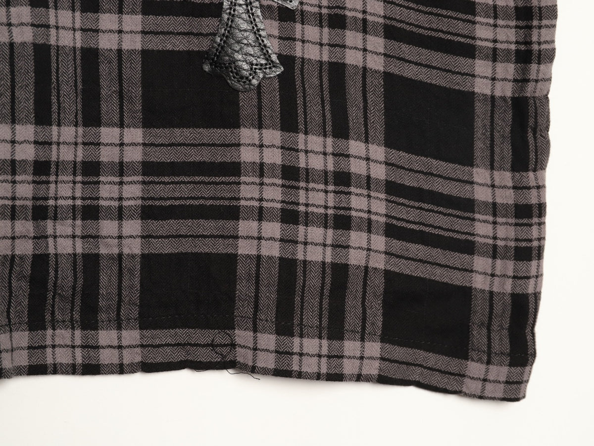 x Sean Wotherspoon Plaid Flannel Beach Pants Black & Grey