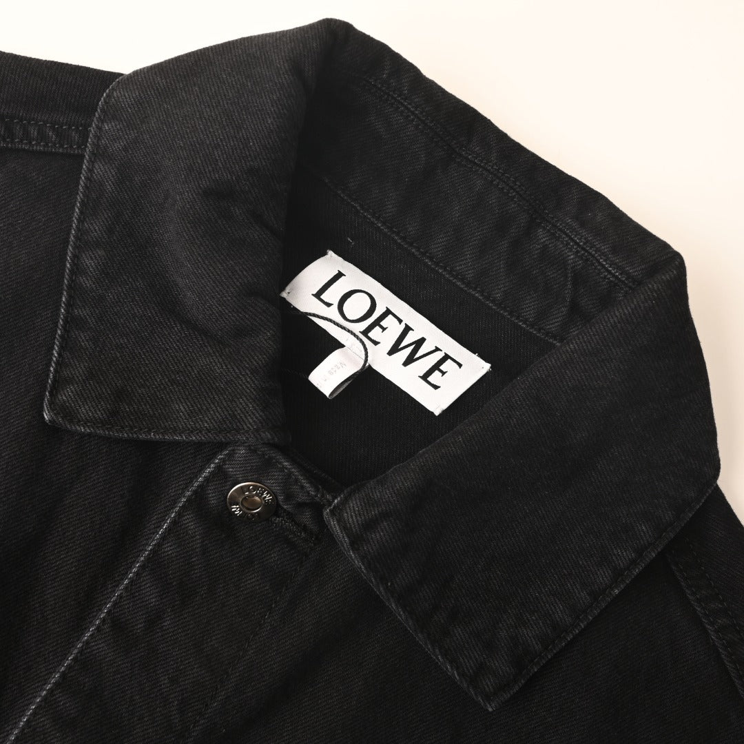 Anagram Denim Trucker Black