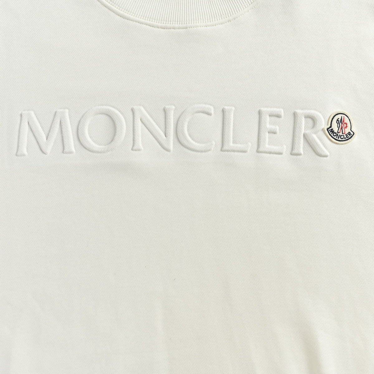 Logo Cotton Jersey Off-White / Beige