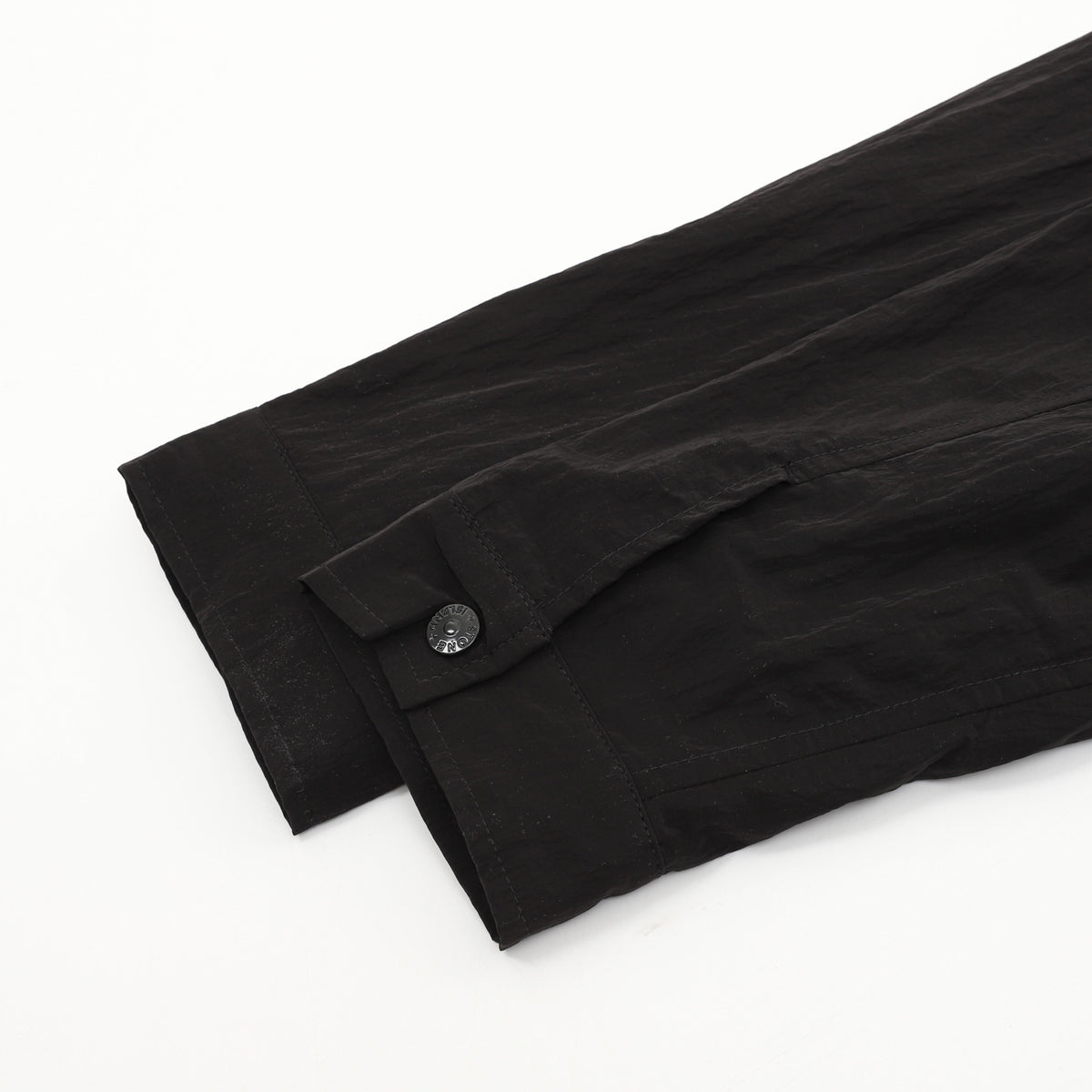 Ghost-Style Hooded Jacket Black