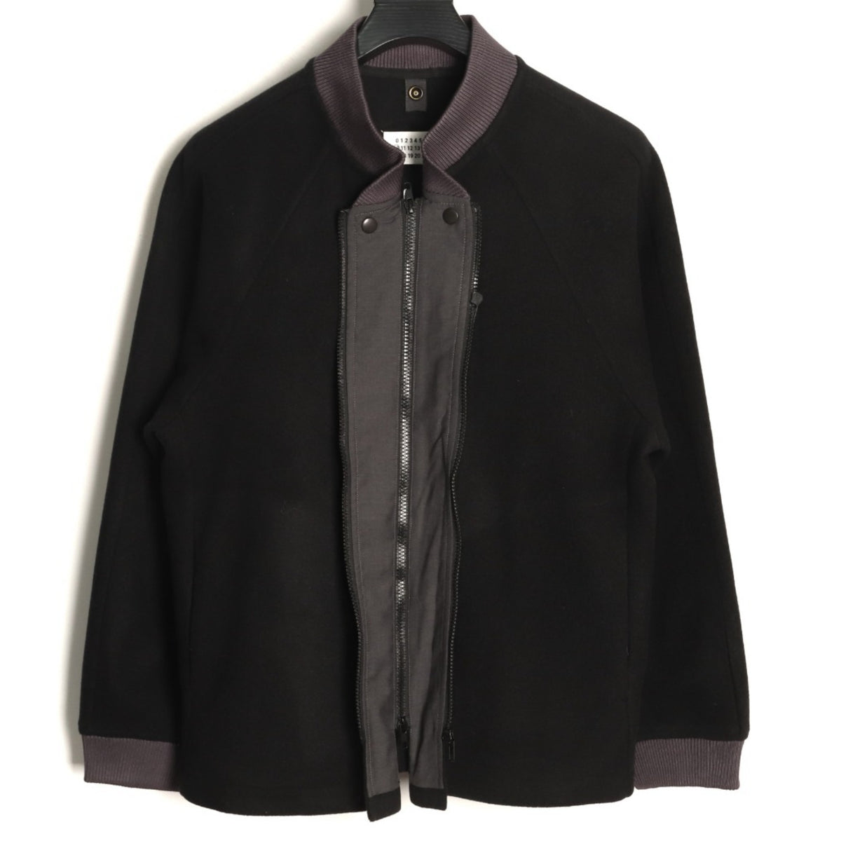 Double Zippers Black