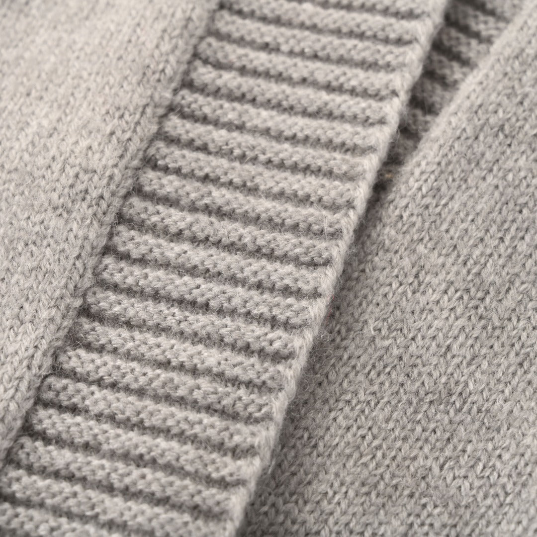 Knit Cardigan Grey