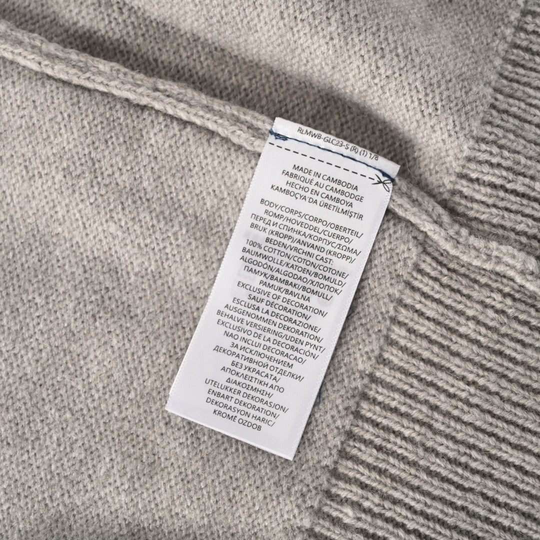 Knit Cardigan Grey
