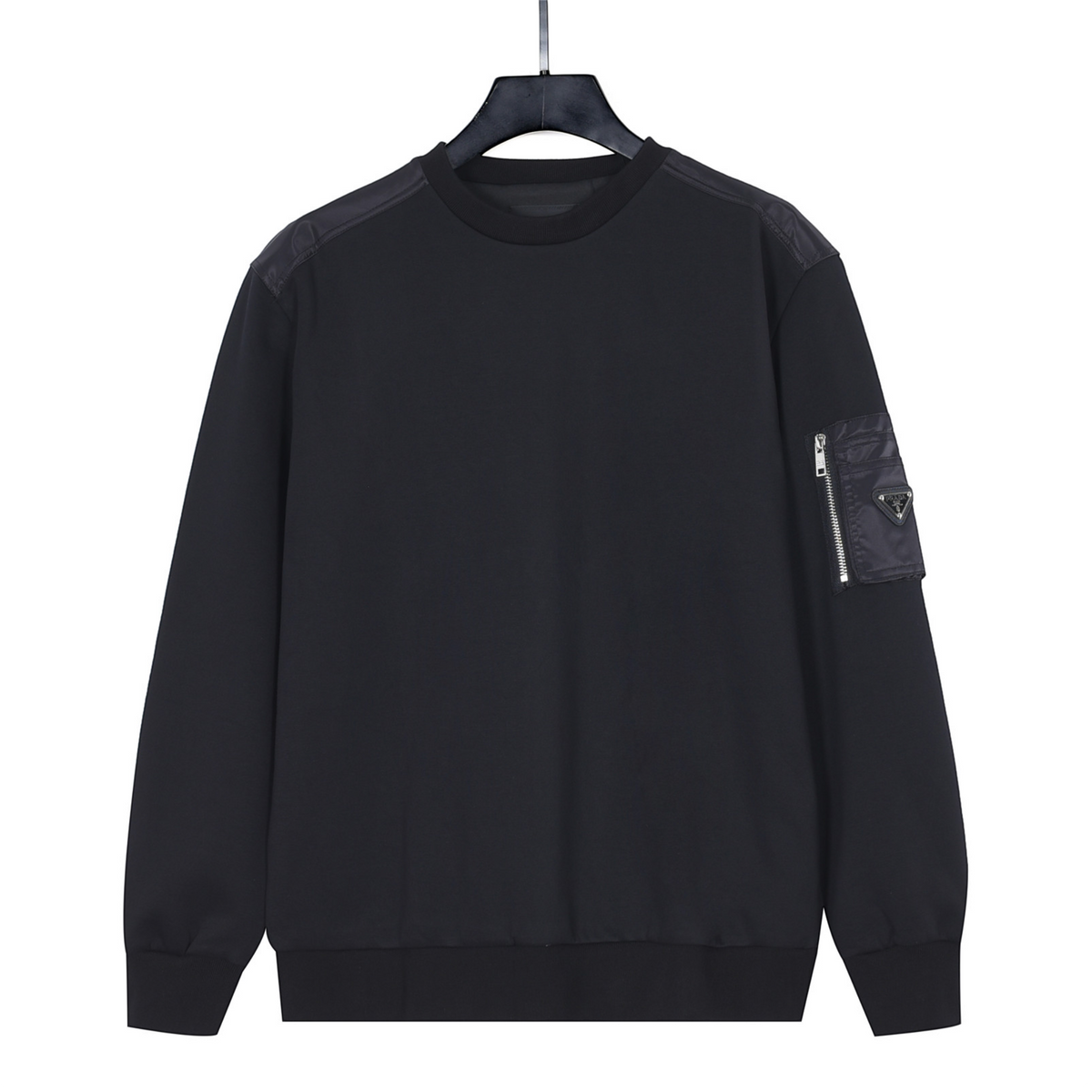 Cotton Fleece & Re-Nylon Black