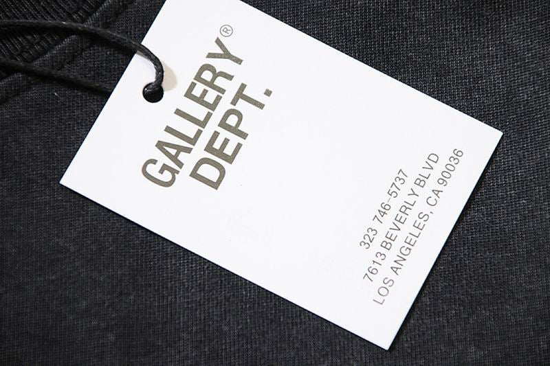 Upside Down Logo Washed Black