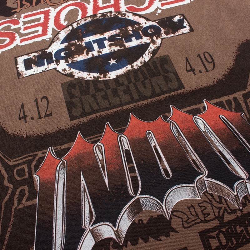 Nightshow Graphic T-Shirt Brown