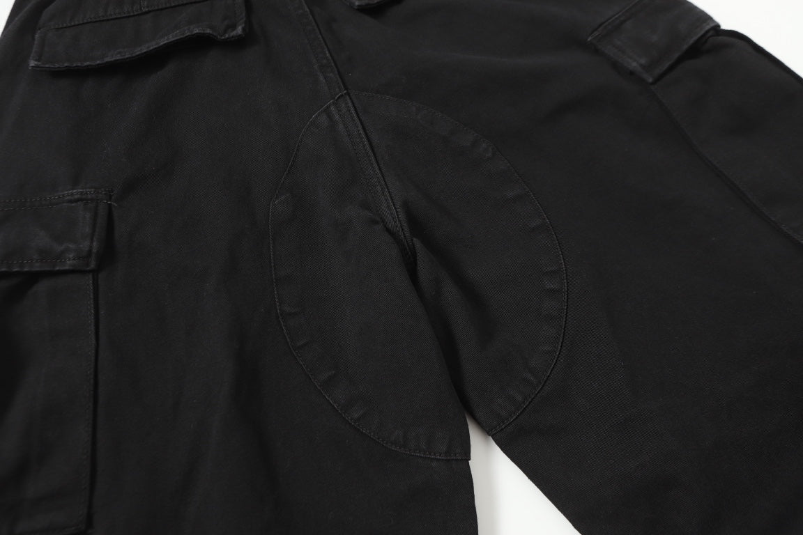 Technical Cargo Pants Black