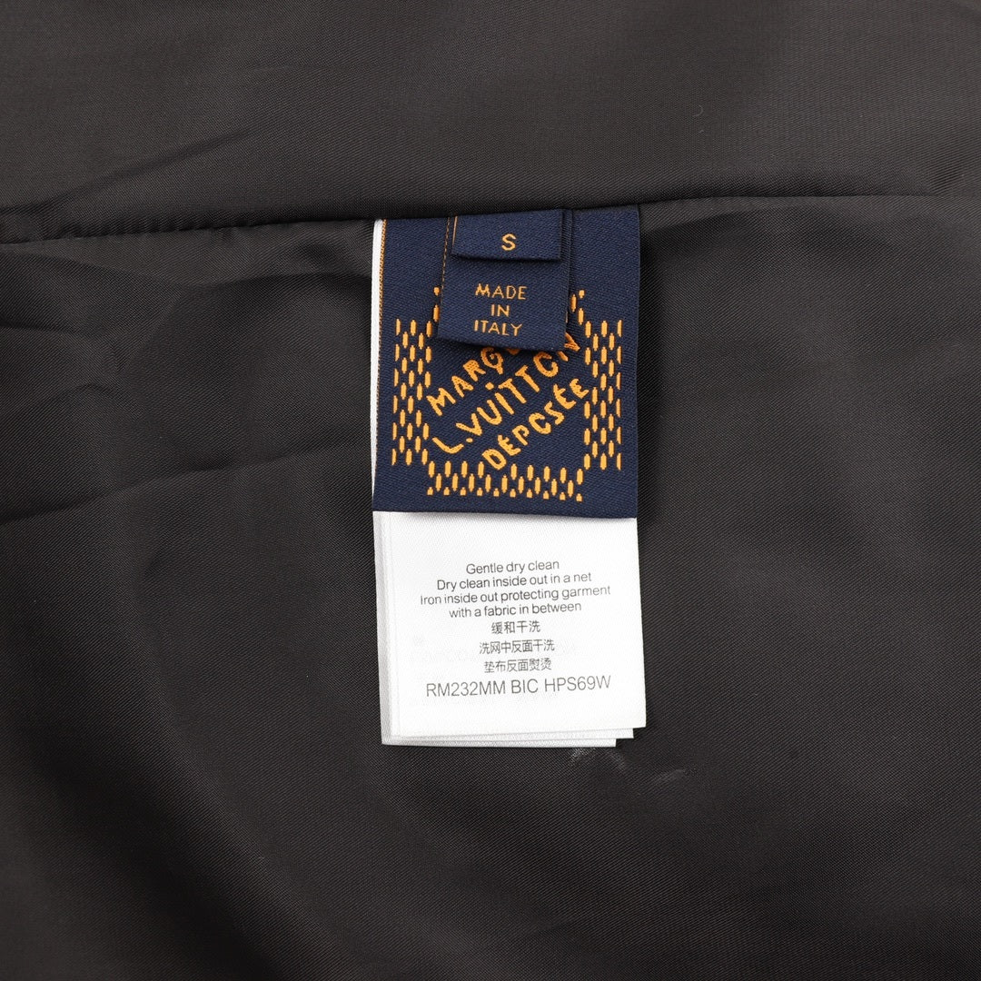 Monogram Padded Light Blouson Black