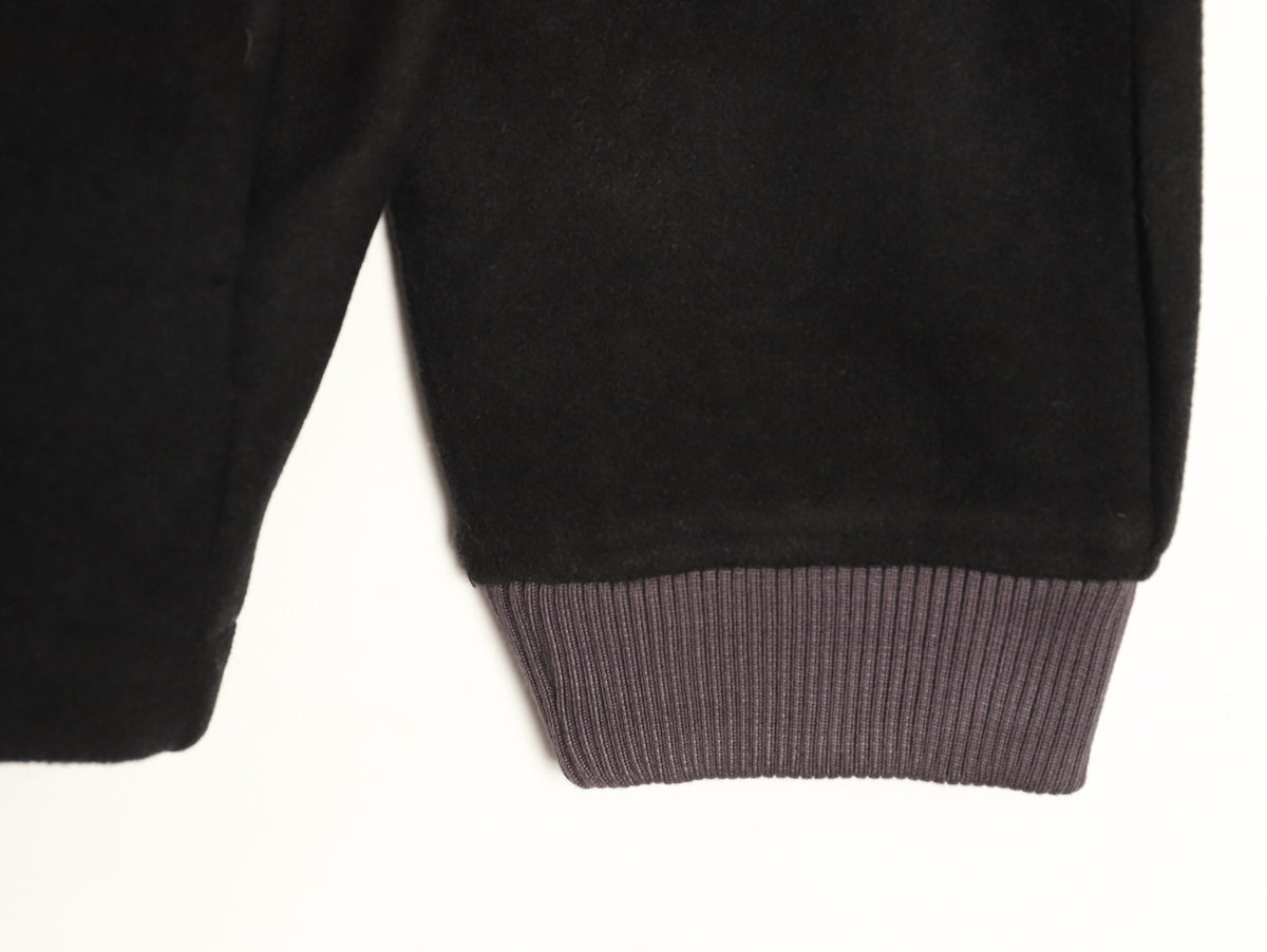 Double Zippers Black