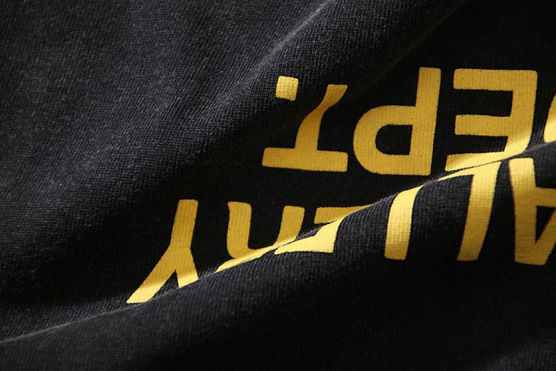 Upside Down Logo Washed Black
