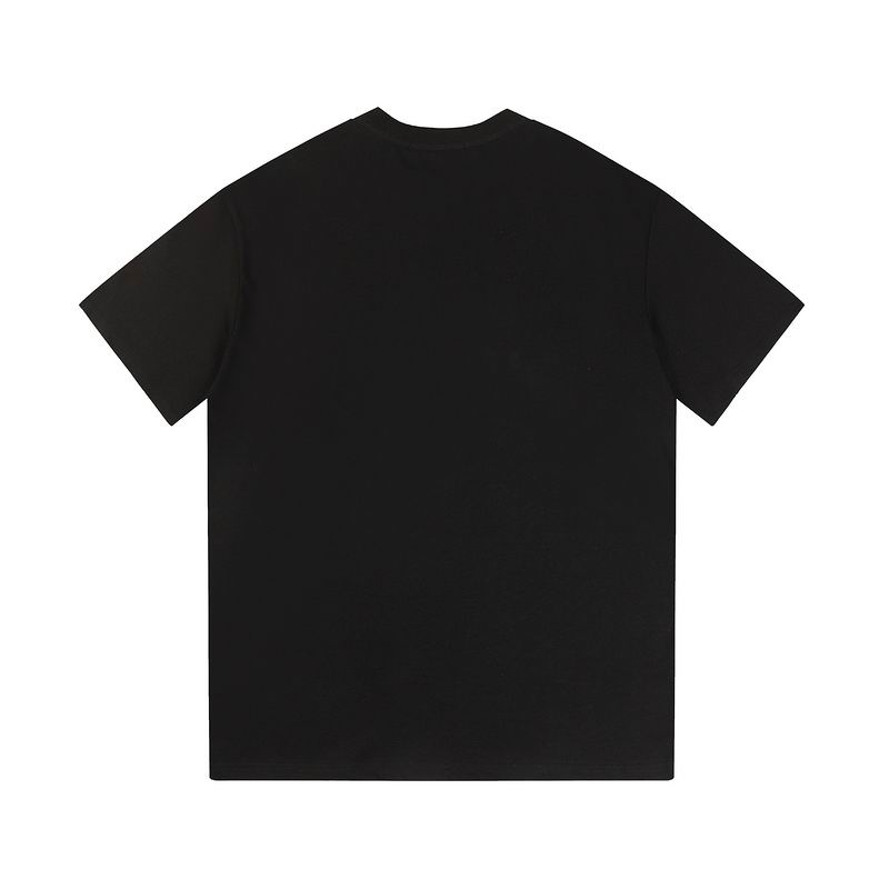 Broken Wording Graphic T-Shirt Black