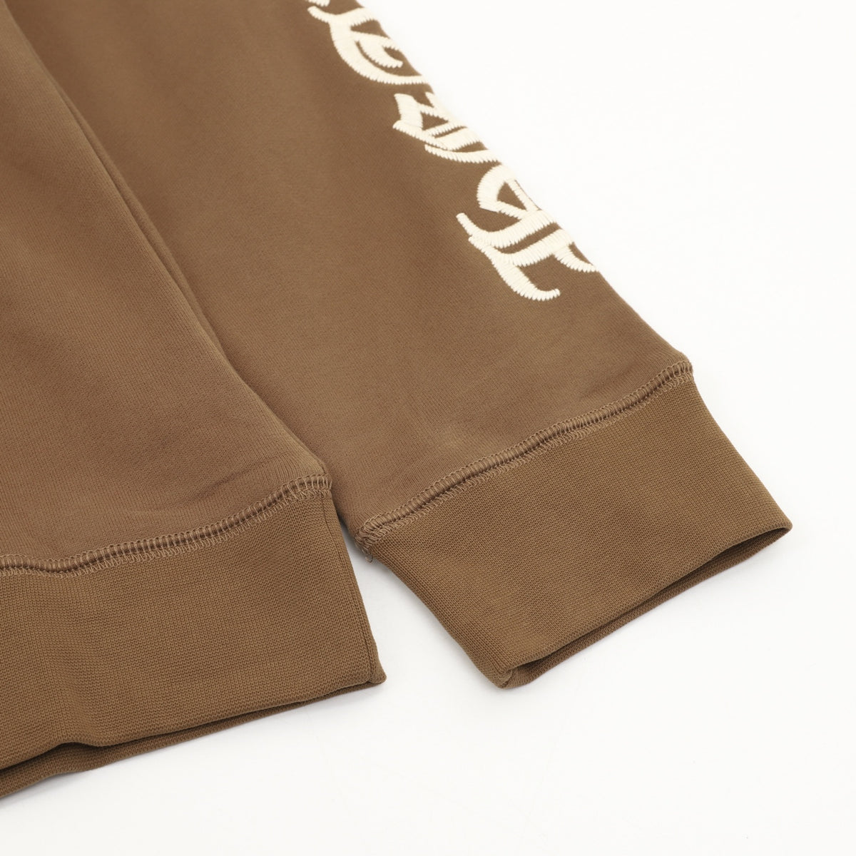 Slo Ride Embroidered Hoodie Brown