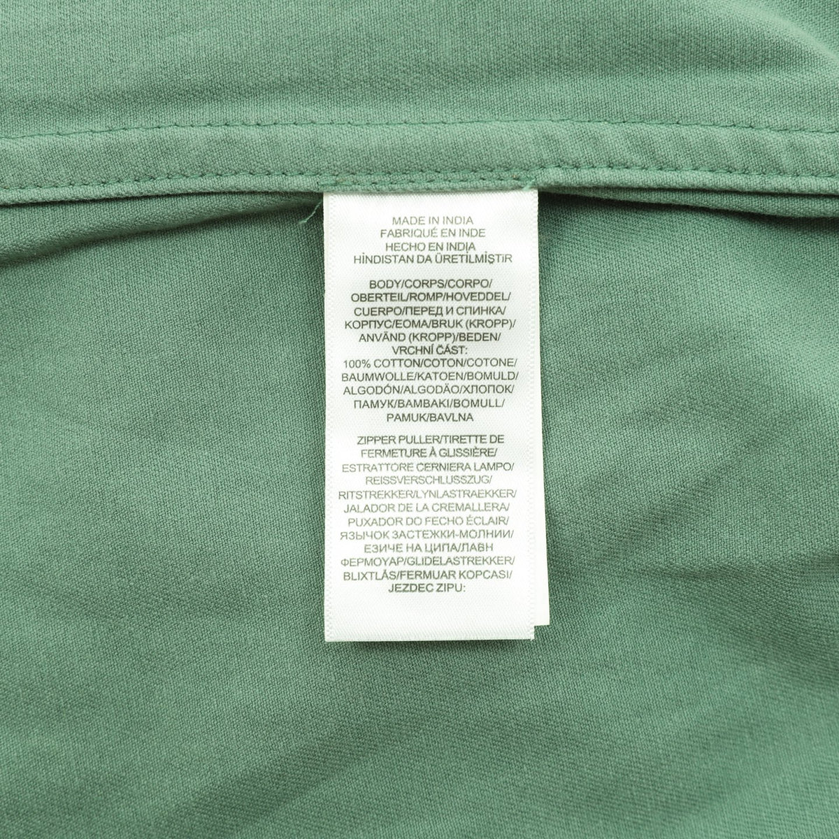 Bayport Cotton-Poplin Jacket Sage Green