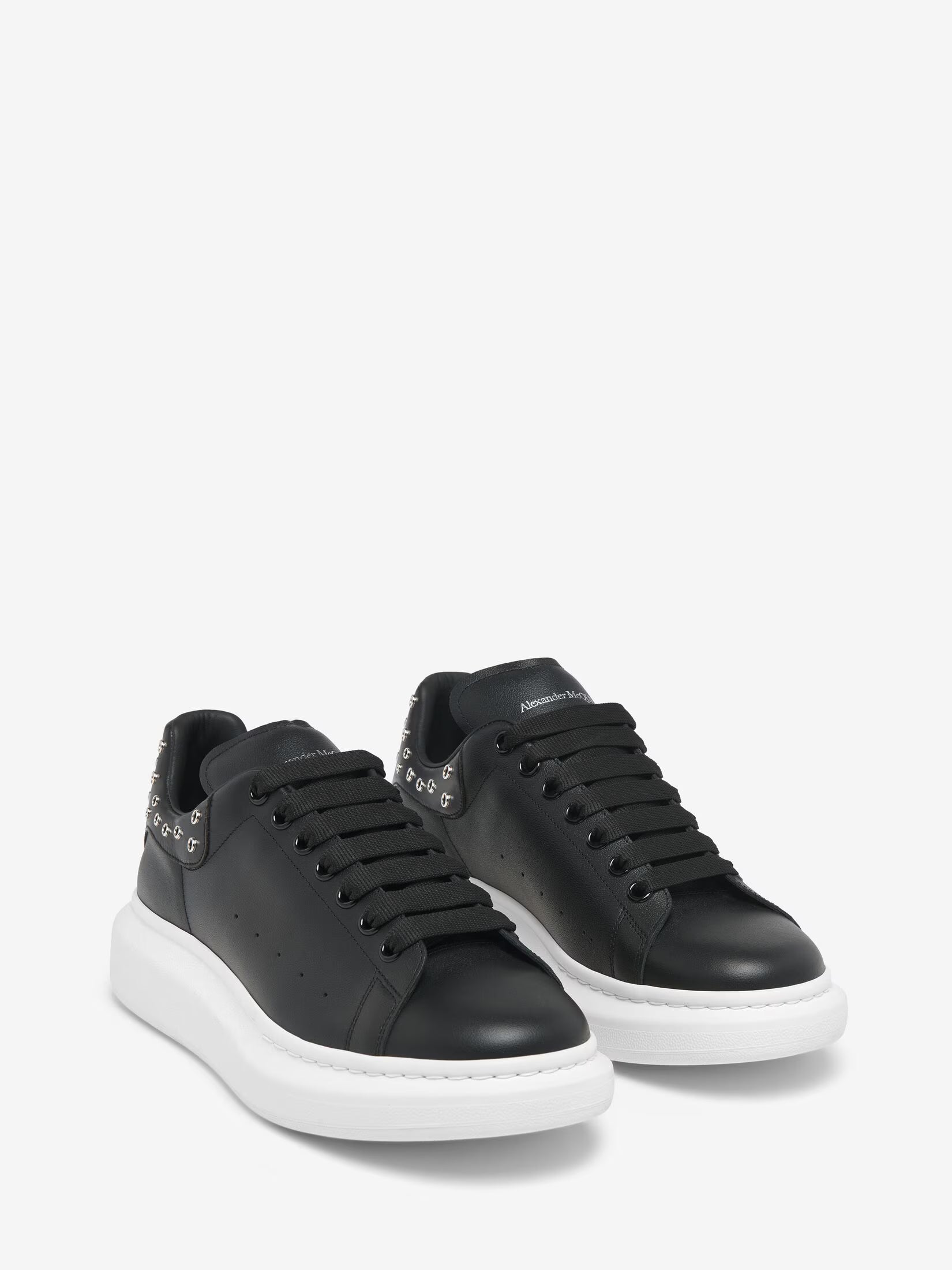 Alexander McQueen Oversized Sneaker in Black Silver