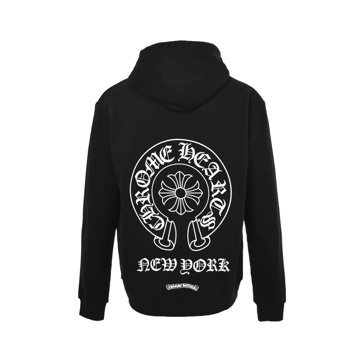 Horseshoe Zip-Up Hoodie Black