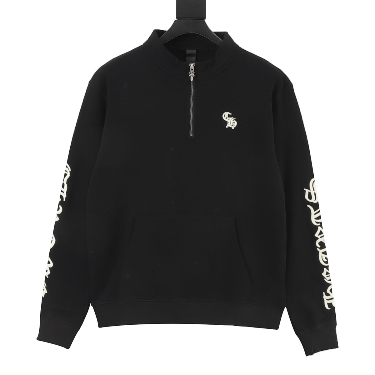 Y Not Slo Ride Half-Zip Sweatshirt Black