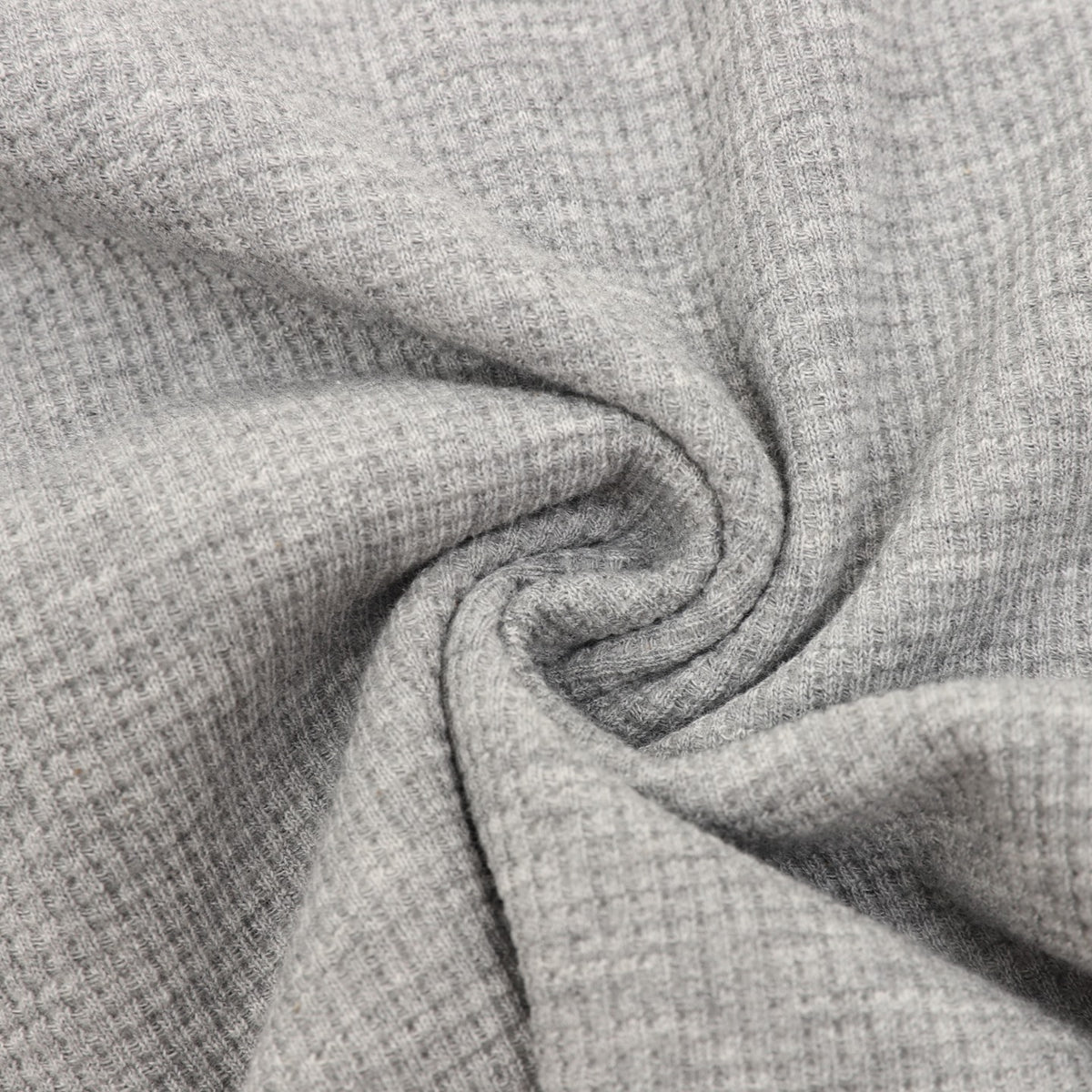 Dagger Waffle Thermal Long Sleeve T-Shirt Grey