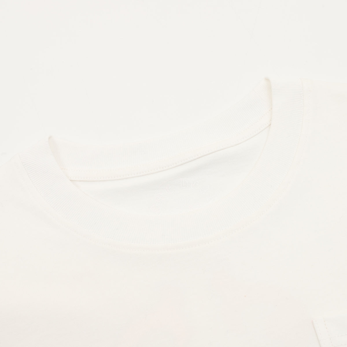 Vine Dagger Print Long Sleeve T-Shirt White & Orange