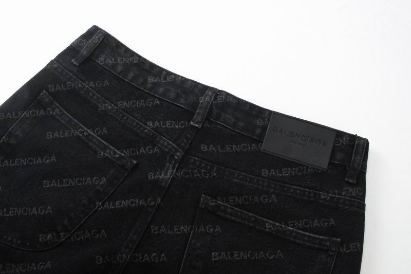 All-Over Logo Straight Jeans