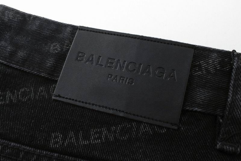 All-Over Logo Straight Jeans