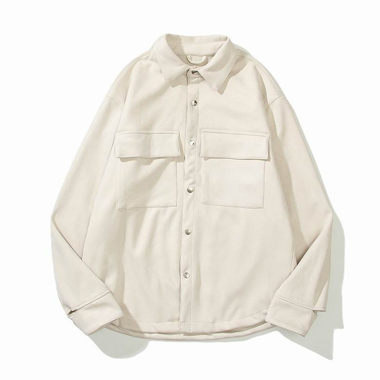 Tooling Suede Shirt Jacket