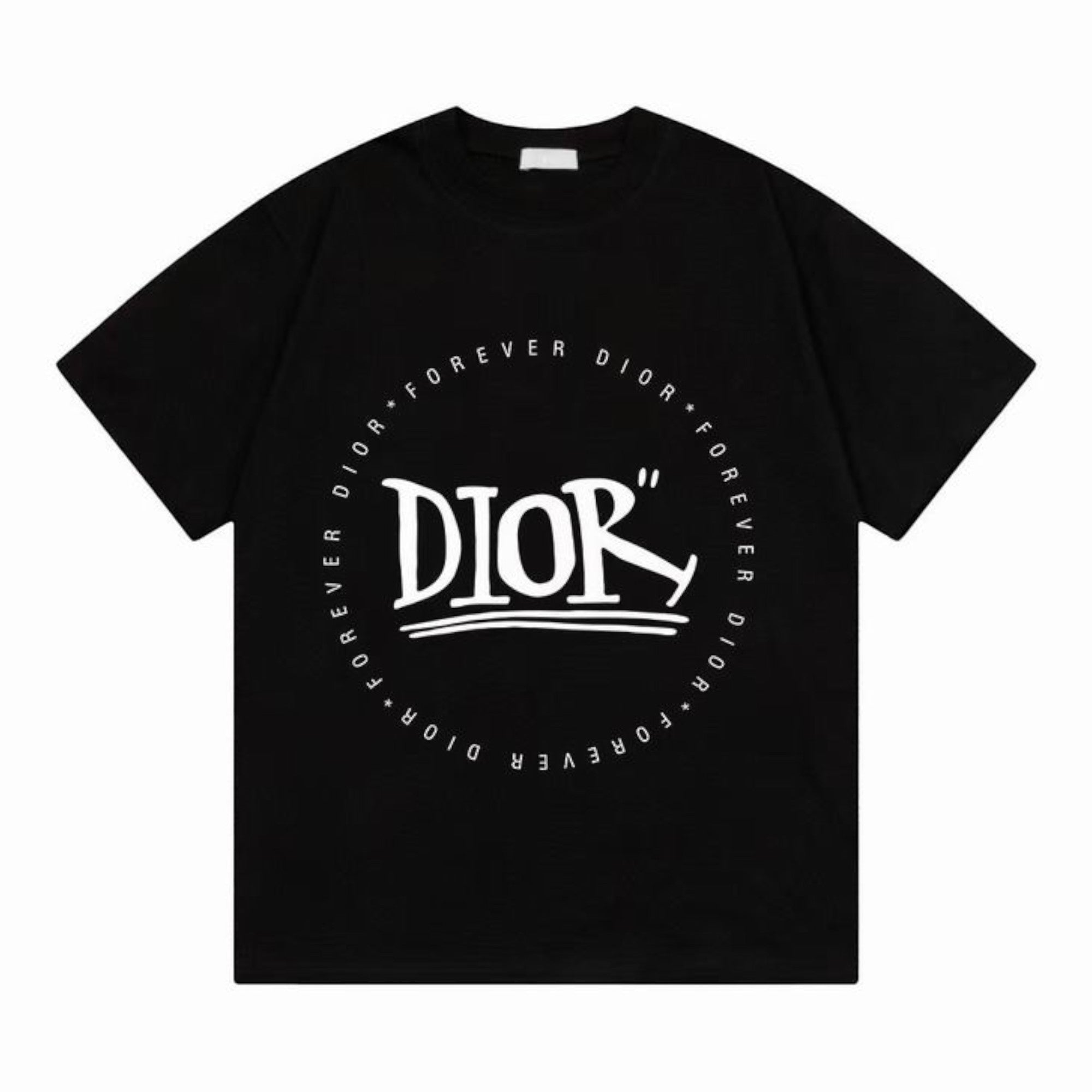 Forever Dior Graphic T-Shirt Black