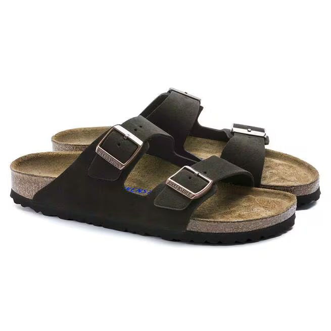 Birkenstock Arizona Soft Footbed Suede Mocha
