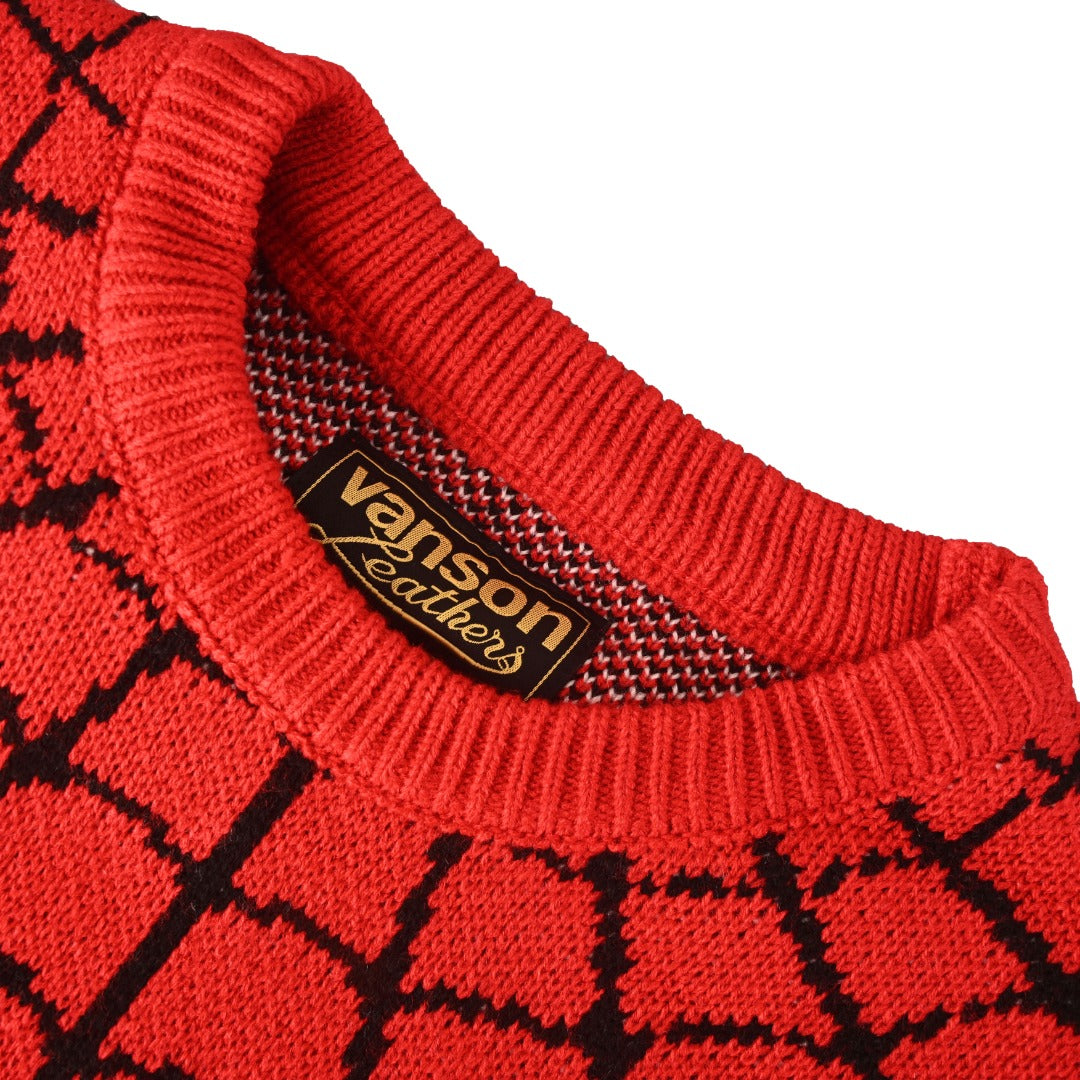 Spider-Man x Vanson Leathers Red