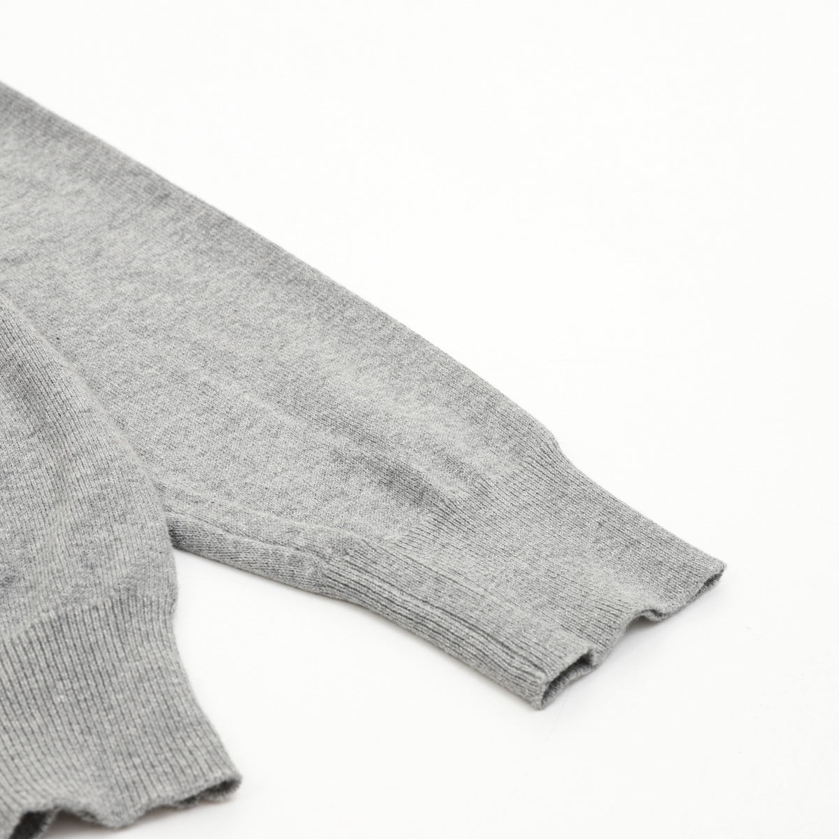 Cotton Polo-Collar Jumper Andover Heather